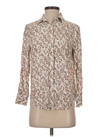 CALVIN KLEIN JEANS Long Sleeve Blouse (view 1)