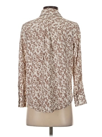 CALVIN KLEIN JEANS Long Sleeve Blouse (view 2)