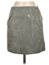 Blank NYC 100% Leather Gray Leather Skirt Size 25 waist - photo 1