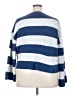 Unbranded 100% Polyester Stripes Blue Pullover Sweater Size 3X - photo 2