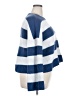 Unbranded 100% Polyester Stripes Blue Pullover Sweater Size 3X - photo 4
