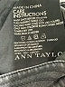 Ann Taylor Chevron-herringbone Gray Jeans Size 2 - photo 8