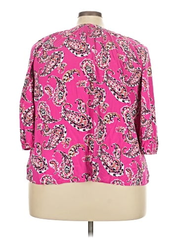 Crown & Ivy 3/4 Sleeve T-Shirt (view 2)