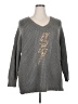 Torrid Gray Pullover Sweater Size 2X Plus (2) - photo 1