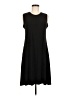 Norma Kamali Solid Black Casual Dress Size M - photo 1