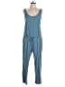 ATM 100% Cotton Solid Blue Jumpsuit Size L - photo 1