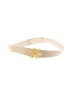 Judith Leiber Ivory Tan Leather Belt Size M - photo 1