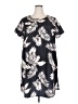 Unbranded 100% Polyester Tropical Black Casual Dress Size 3X - photo 1