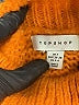 Topshop Orange Turtleneck Sweater Size 4 - 6 - photo 7