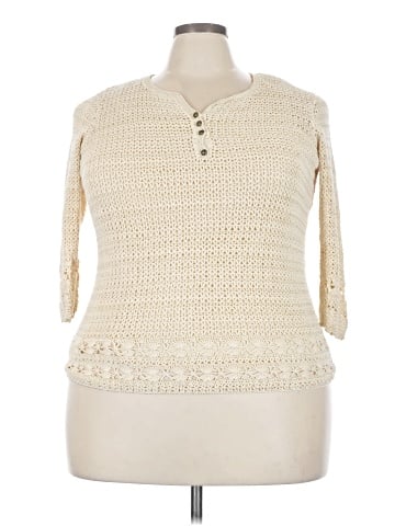 Emma James 3/4 Sleeve Blouse (view 1)