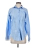 LOFT Versa Blue Long Sleeve Button-Down Shirt Size XS - photo 1