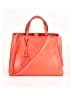Fendi 100% Leather Solid Orange Leather Medium 2jours Tote One size - photo 1