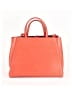 Fendi 100% Leather Solid Orange Leather Medium 2jours Tote One size - photo 3