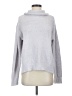 Pink Lily Solid Gray Turtleneck Sweater Size S - photo 1