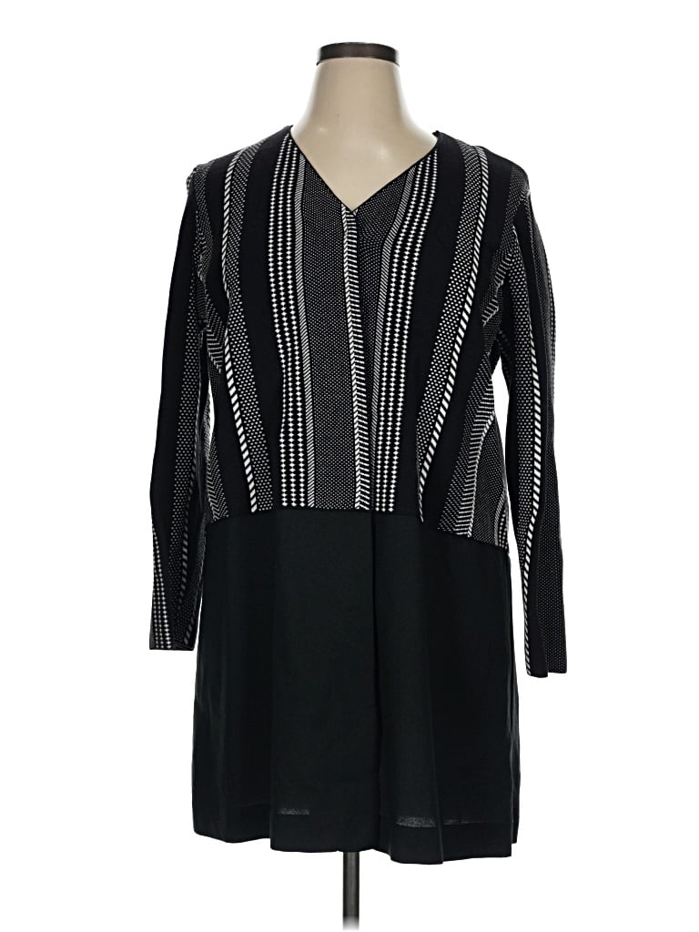 Pre-owned Alfani Cardigan Sweater In Black