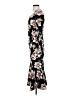 Shein 100% Polyester Floral Black Casual Dress Size S - photo 5