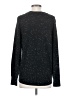 Lou & Grey for LOFT Metallic Black Pullover Sweater Size S - photo 2