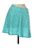 Shein Print Teal Casual Skirt Size 6 - photo 1