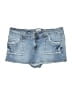 BOUNDARY Blue Denim Shorts Size 13 - photo 1