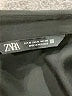 Zara Solid Black Long Sleeve Blouse Size M - photo 7