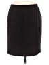 Style&Co 100% Polyester Solid Black Formal Skirt Size 10 (petite) - photo 1
