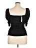 FRAME Black Short Sleeve Top Size XL - photo 2