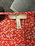 Joie 100% Silk Orange Long Sleeve Silk Top Size S - photo 7