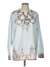 Assorted Brands 100% Polyester Blue Long Sleeve Blouse Size L - photo 1
