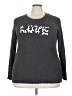 Torrid Graphic Gray Pullover Sweater Size 2X (2) - photo 1