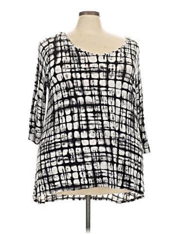 Mercer & Madison 3/4 Sleeve Blouse (view 1)