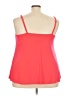 Aqua Green Orange Sleeveless Blouse Size 3X - photo 2