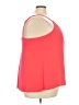 Aqua Green Orange Sleeveless Blouse Size 3X - photo 4