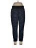 Athleta Animal Print Blue Active Pants Size 12 - photo 1
