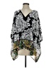 Melissa Paige 100% Polyester Black 3/4 Sleeve Blouse Size M - photo 1