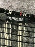 Express 100% Polyester Stripes Black Jumpsuit Size S - photo 3