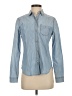 Gap 100% Cotton Blue Long Sleeve Button-Down Shirt Size XS - photo 1