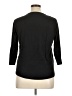 Chico's 100% Supima Cotton Black 3/4 Sleeve Top Size XL (3) - photo 2