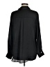 Zara Solid Black Long Sleeve Blouse Size M - photo 2
