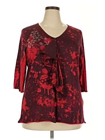 Cal Style 3/4 Sleeve Blouse (view 1)