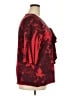 Cal Style Burgundy 3/4 Sleeve Blouse Size 2X - photo 4