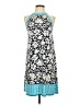 Max Studio Print Blue Cocktail Dress Size S - photo 1