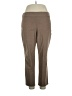 Kim Rogers Solid Brown Casual Pants Size 16PS - photo 1