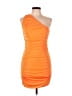 Unbranded Orange Cocktail Dress Size M - photo 1