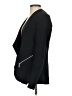 Trouve 100% Polyester Black Blazer Size XS - photo 5