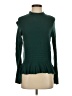 Hinge Green Long Sleeve Top Size S - photo 1