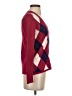 J.Crew Factory Store Argyle Burgundy Pullover Sweater Size XS - photo 4
