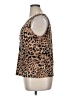 Ellen Tracy Brown Sleeveless Blouse Size XL - photo 5