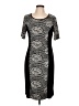 Sami & JO Graphic Black Cocktail Dress Size L - photo 1