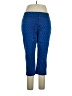 Coldwater Creek Polka Dots Blue Active Pants Size 16 - photo 1