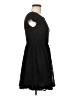 Mudd 100% Polyester Solid Black Casual Dress Size M - photo 4